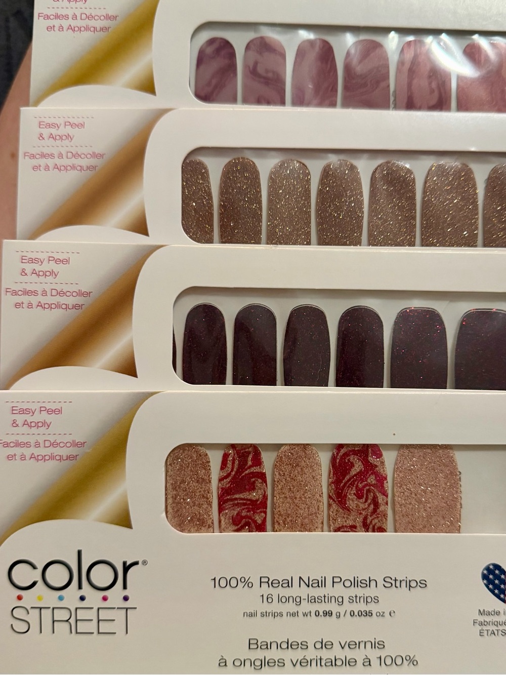 Color Street Nail Strips Bundle